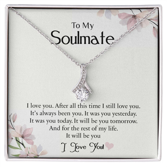 To My Soulmate | I Love You - Alluring Beauty necklace