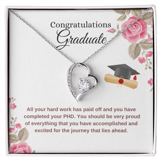 For Graduation | Congratulations - Forever Love Necklace